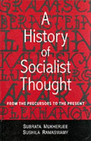 Cover for A History of Socialist Thought