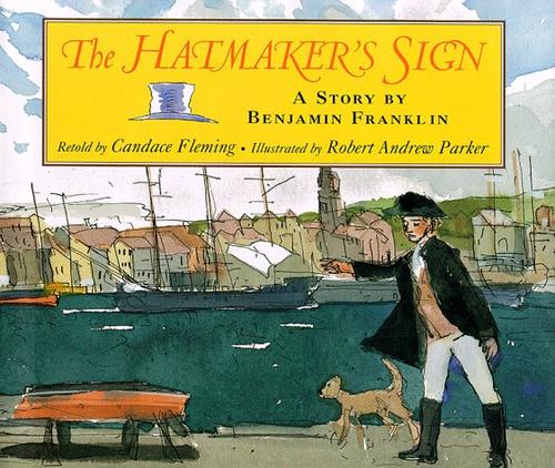 Cover for The hatmaker's sign