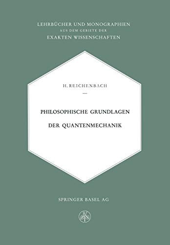 Cover for Philosophische Grundlagen der Quantenmechanik