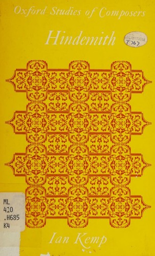 Cover for Hindemith