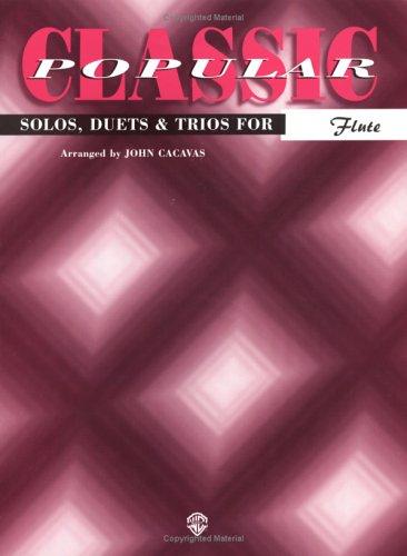 Cover for Classic Popular Solos, Duets, & Trios / Flute"
