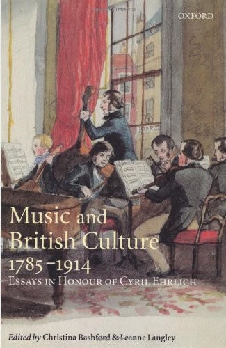 Cover for Music and British culture, 1785-1914
