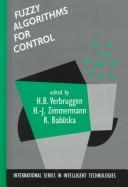 Cover for Fuzzy algorithms for control