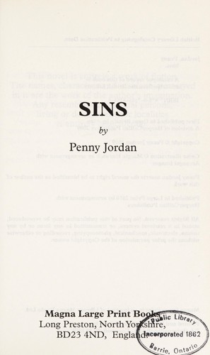 Cover for Sins