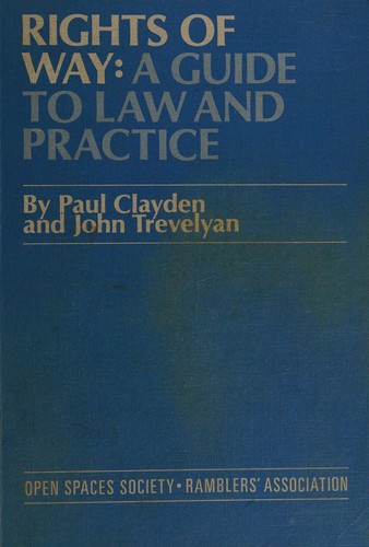 Cover for Rights of way