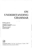 Cover for On understanding grammar