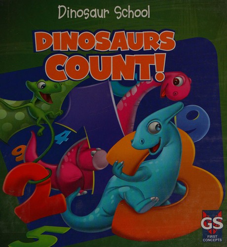 Cover for Dinosaurs count!