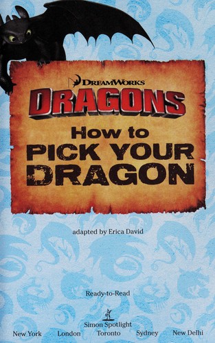 Cover for How to pick your dragon