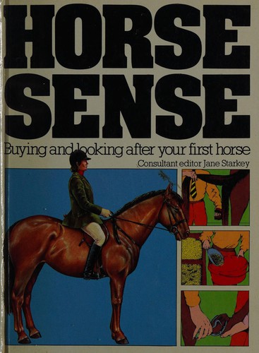 Cover for Horse sense.