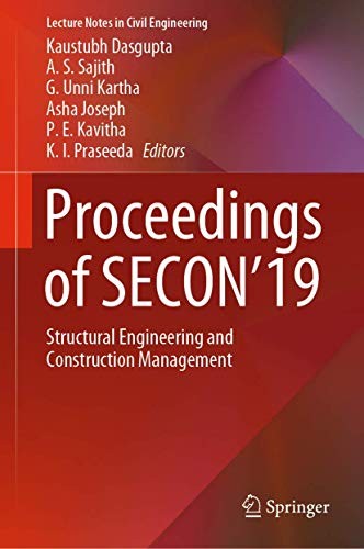 Cover for Proceedings of SECON'19