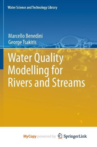 Cover for Water Quality Modelling for Rivers and Streams