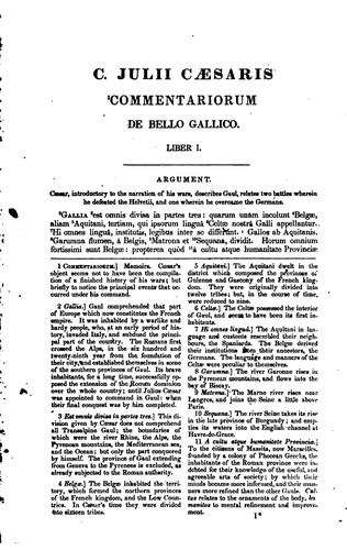 Cover for C. Julii Caesaris Quae Extant, Interpretatione Et Notis Illustravit Johannes Godvinus