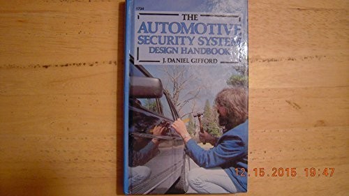 Cover for The automotive security system design handbook