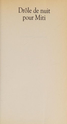 Cover for Drole de Nuit Pour Miti
