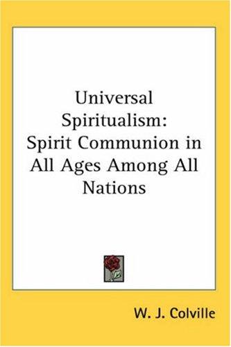 Cover for Universal Spiritualism