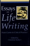 Cover for Essays on Life Writing