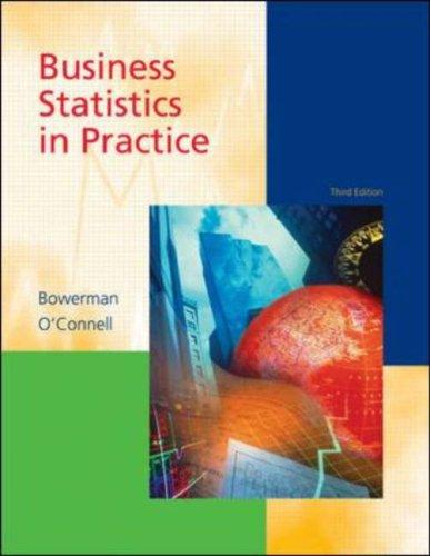 Cover for Business Statistics in Practice with Student CD-ROM