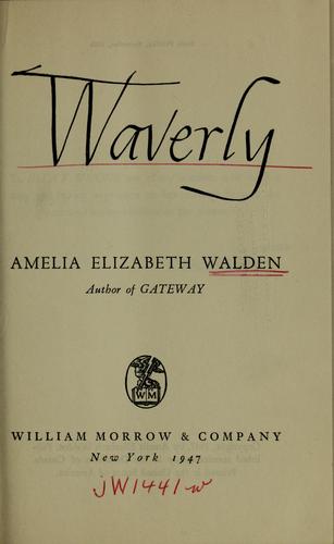 Cover for Waverly.