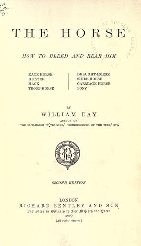 Cover for The horse