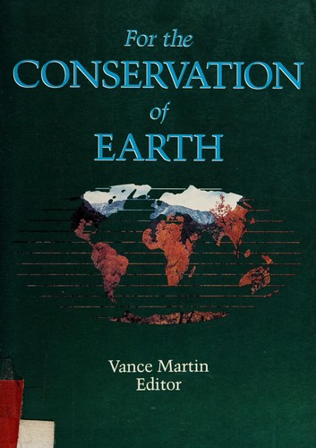 Cover for For the conservation of earth