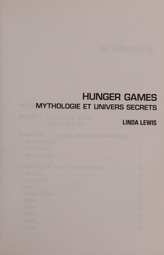 Cover for Hunger Games