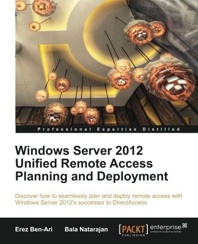Cover for Windows Server 2012 Unified Remote Access Planning and Deployment