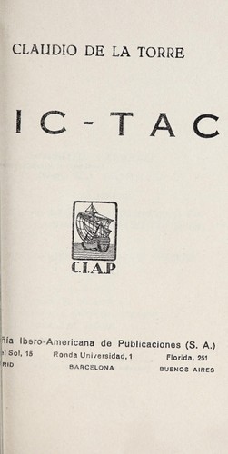 Cover for Tic-tac