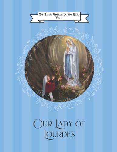 Cover for Our Lady of Lourdes Catholic Story Coloring Book