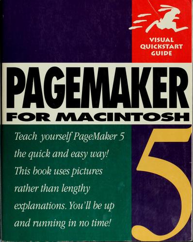 Cover for PageMaker 5 for Macintosh