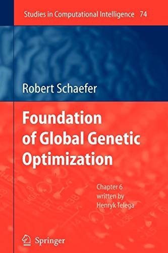 Cover for Foundations of Global Genetic Optimization