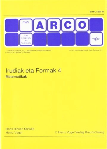 Cover for Irudiak eta formak 4