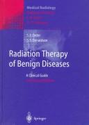 Cover for Radiation therapy of benign diseases
