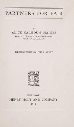 Cover for Partners for fair