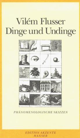 Cover for Dinge und Undinge