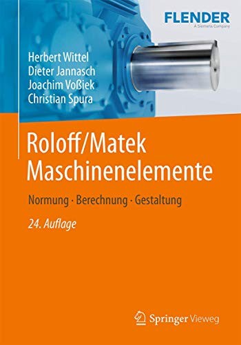 Cover for Roloff/Matek Maschinenelemente