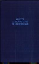 Cover for Le second livre de l'Économique