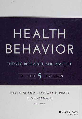 Cover for Health behavior