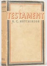 Cover for Testament
