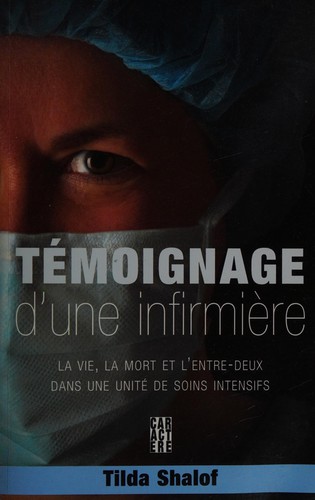 Cover for Témoignage d'une infirmière
