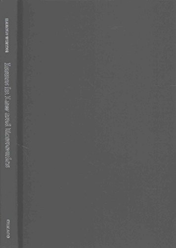 Cover for Issues in Law and Economics