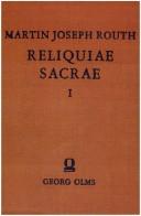Cover for Reliquiae sacrae