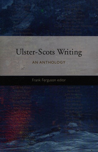 Cover for The Anthology of Ulster-scots Writing (Ulster & Scotland Series)