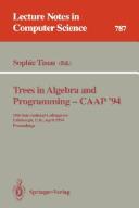 Cover for Trees in Algebra and Programming - Caap '94