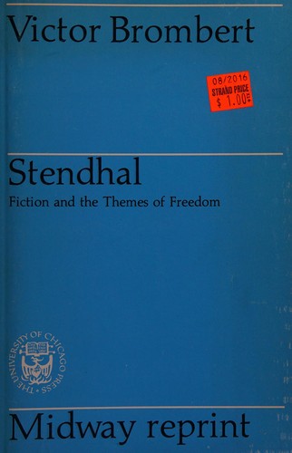 Cover for Stendhal