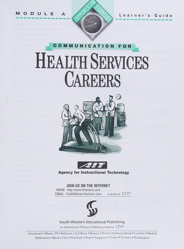 Cover for Communication for careers