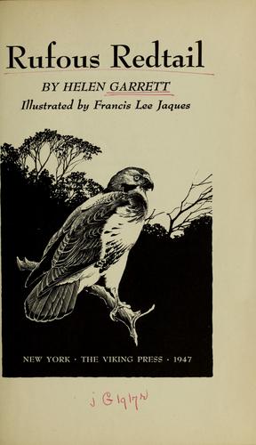 Cover for Rufous Redtail