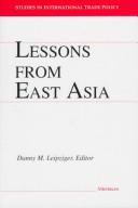 Cover for Lessons from East Asia