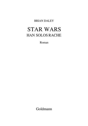 Cover for Han Solos Rache =