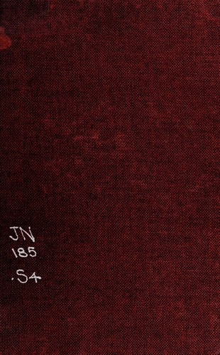 Cover for The government of Elizabethan England