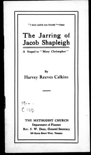 Cover for The jarring of Jacob Shapleigh